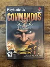 Commandos 2: Men of Courage (Sony PlayStation 2, 2002) Complete and Tested