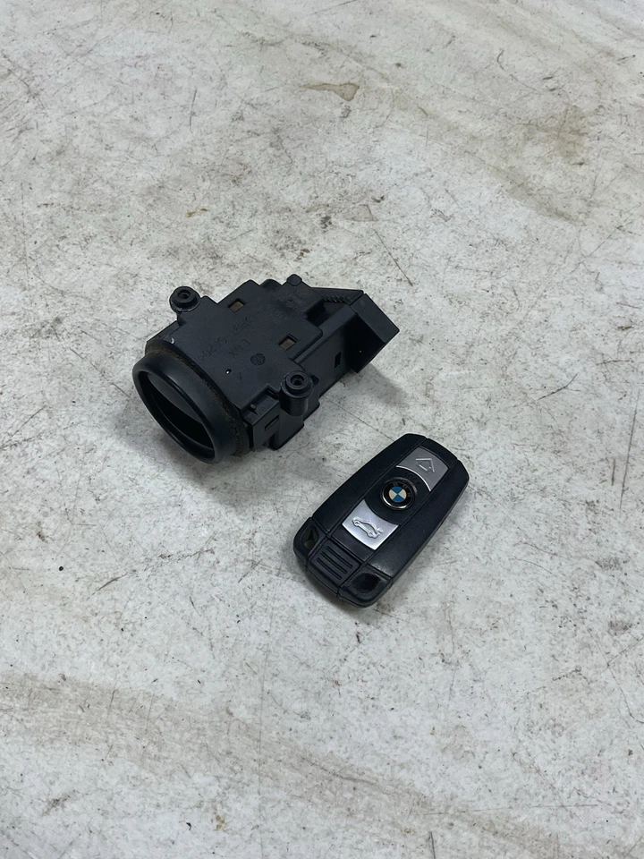BMW 528i XDrive 2010 interruptor de encendido llavero fabricante de equipos originales usado Foto 2 de 4