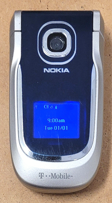 Nokia 2760H (1st Gen) - Blue & Silver ( T-Mobile ) Very Rare