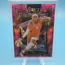 2025 Panini Select Aaliyah Edwards Concourse Pink Ice Prizm #32