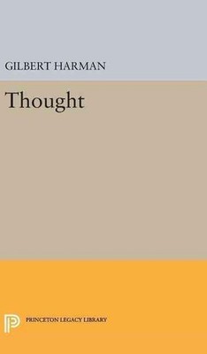 Thought by Gilbert H. Harman (English) Hardcover Book
