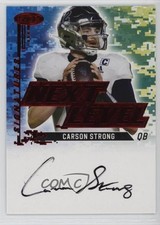 2022 SAGE High Series Next Level Signatures Red Carson Strong #NLS-CS2 Auto 0q1p