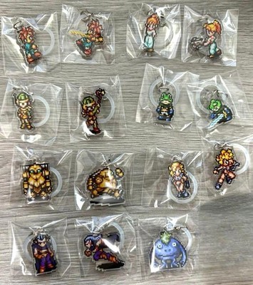 Chrono Trigger Keychain Complete Set Square Enix Capsule Toy Rare