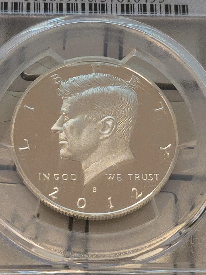 2012 S 50C Silver Kennedy Half Dollar PCGS PR70DCAM-SEE STORE WW2 MEDALS -CURREN - Image 3 of 4