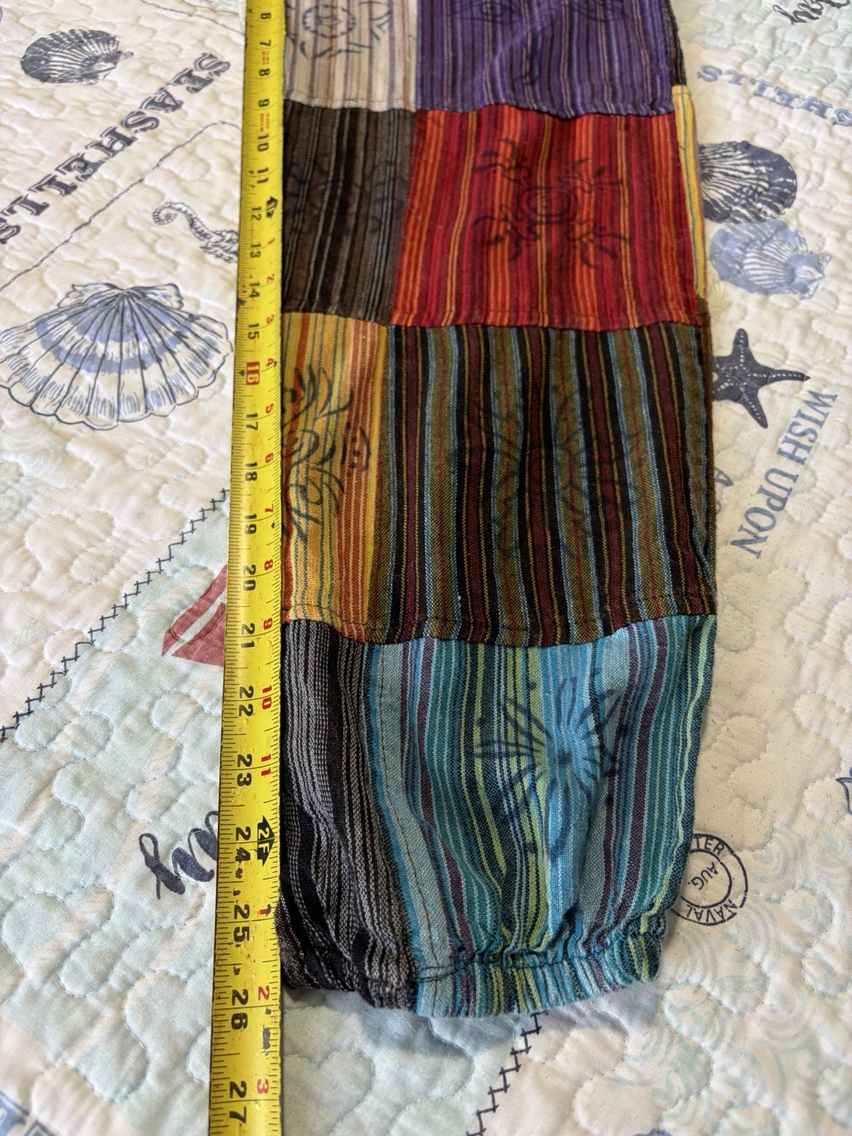 Rising International 100% Cotton Patchwork Overal… - image 11