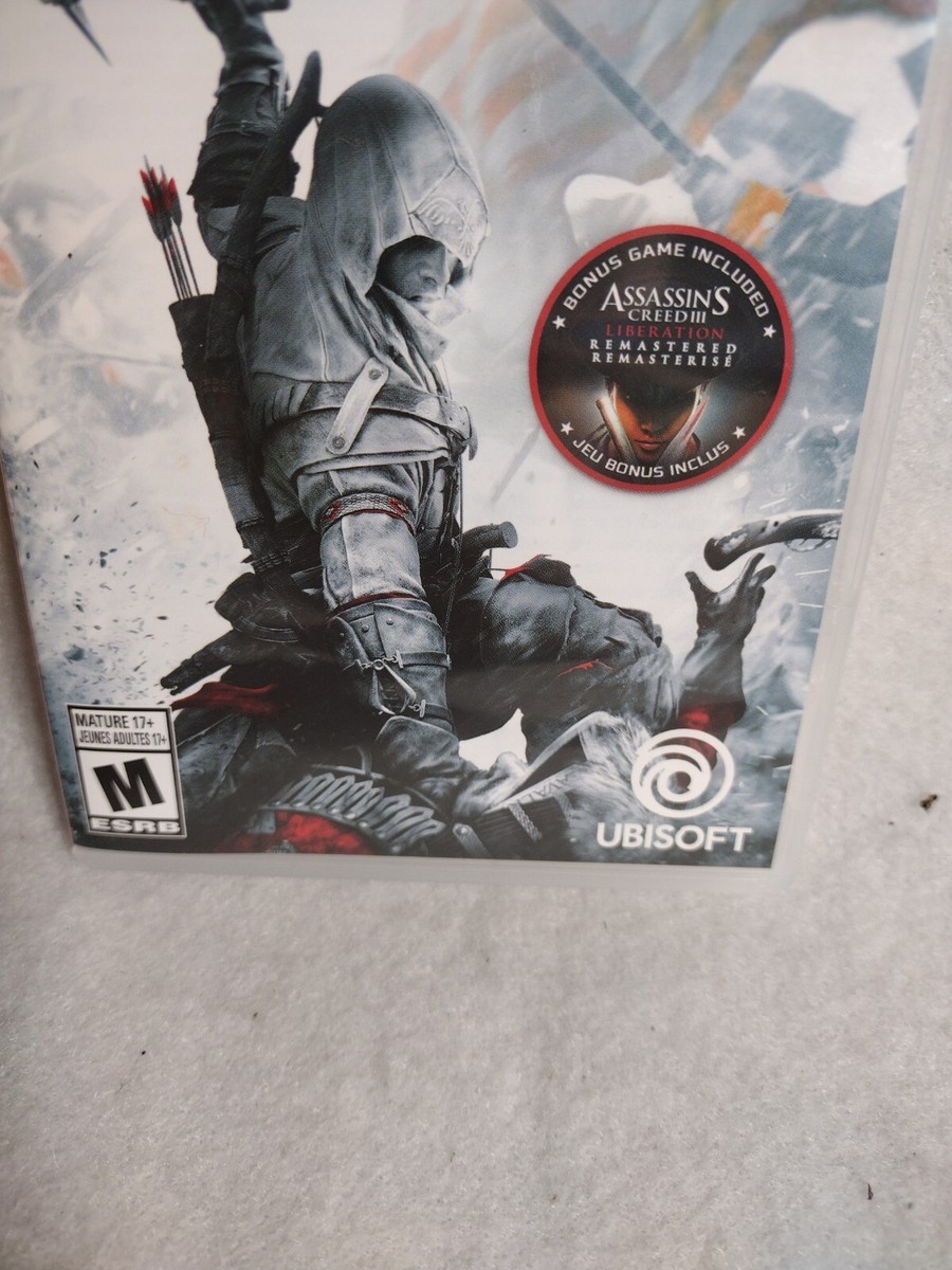 Assassin's Creed III: 3-Remastered (Nintendo Switch) case only | eBay