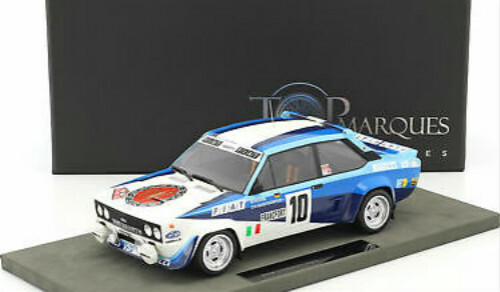 TOP MARQUES MODEL 1/18 Fiat 131 Abarth #10 Winner Rally Montecarlo 1980 #TOP043C - Picture 1 of 2