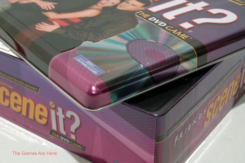 Friends Scene It? Deluxe Edition - Screen Life 2006 Metal Tin 2 Disc w New Parts - Picture 3 of 11