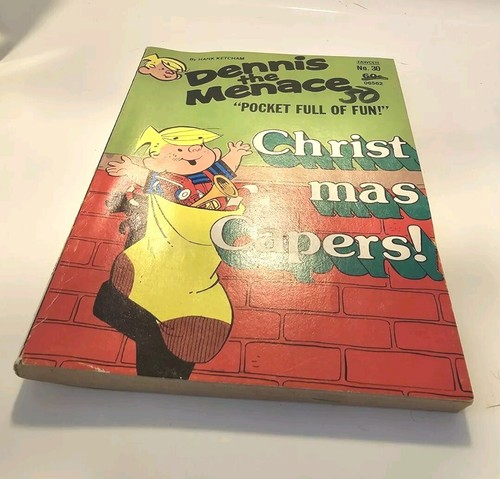 Christmas Capers! Dennis the Menace "Pocket Full of Fun!" 1976 Never Used! - Picture 4 of 8