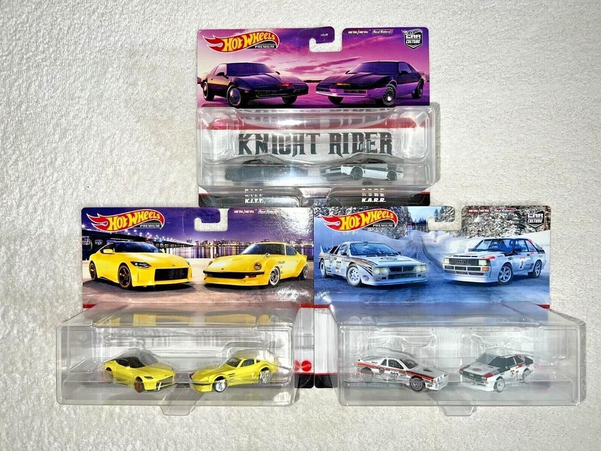 HOT WHEELS PREMIUM CAR CULTURE NISSAN & FAIRLADY + LANCIA & AUDI +