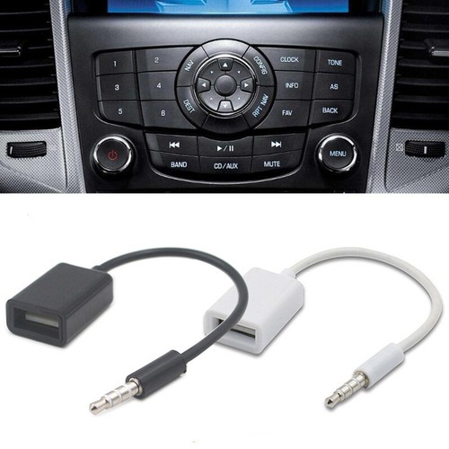 Male Plug Jack 3.5mm To USB 2.0 Female AUX Audio Adapter Converter Cable` - Zdjęcie 3 z 14