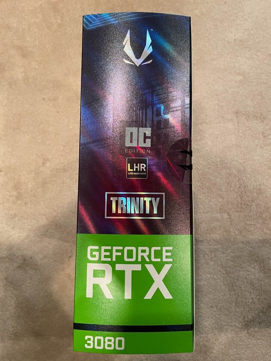ZOTAC GAMING GeForce RTX 3080 Trinity OC LHR 10GB GDDR6X ZOTAC GAMING GeForce RTX 3080 Trinity OC LHR 10GB GDDR6X