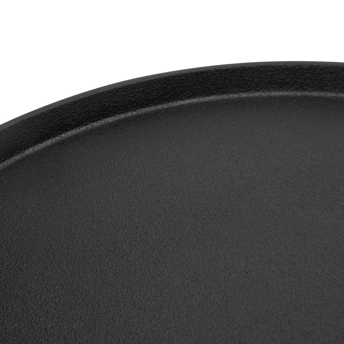 Onlyfire Cast Iron Pizza Pan, 14 Inch Baking Pan with Handles, Pre-Seasoned S Onlyfire Cast Iron Pizza Pan, 14 Inch Baking Pan with Handles, Pre-Seasoned S
