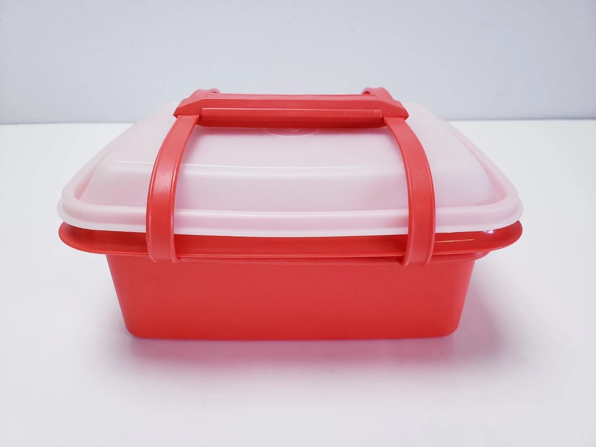 Tupperware New Premier Lunch Box (Orange, Red) in Delhi at best price by  Walter - Justdial