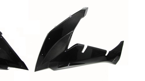 MH Carbon Seiten Verkleidung Vorne Passend für Kawasaki Ninja H2 SX 2018 - Bild 8 von 8