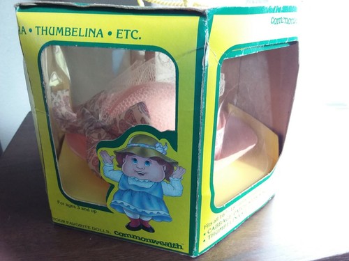 1984 "Fancy Hats" Cabbage Patch Kinder/Daumelinchen/Softina von Commonwealth Toy, NEU - Bild 11 von 12