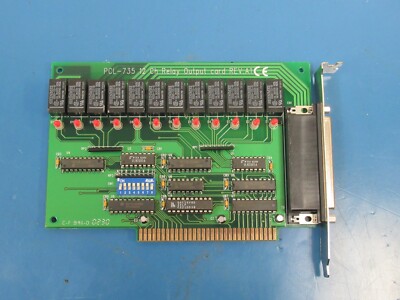 Advantech PCL-735 12 Channel Relay Output Card