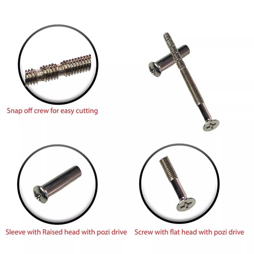 M4 Door Handle Screws Male To Female Connecting Screw for Handles/Knobs Fixings - Picture 15 of 17