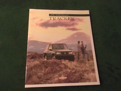 MINT 1998 CHEVROLET CHEVY TRACKER Dealer Sales Brochure MINT Original ~ #944