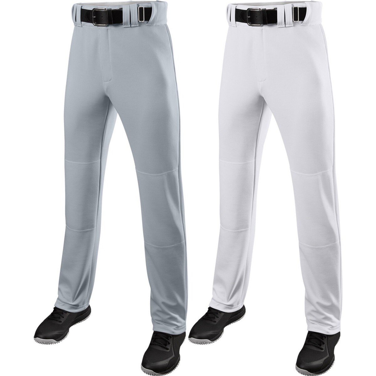 Asics Whizzer Nike Men Baseball Pants Small Gray Logo Swoosh Dri