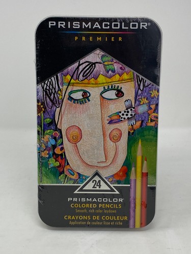 Prismacolor Premier Colored Pencils Set of 24 Multicolor SEALED