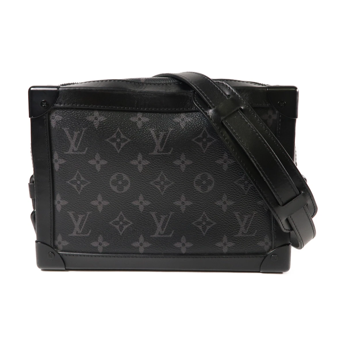 LOUIS VUITTON LV Soft Trunk Shoulder Bag M44730 Monogram Eclipse  