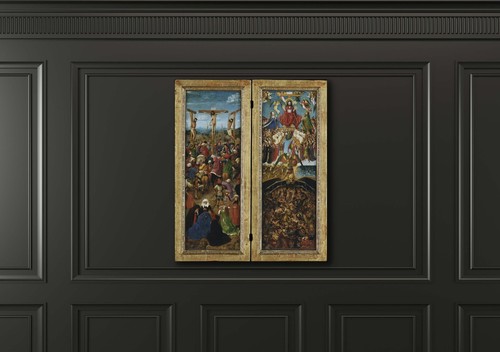 The Crucifixion The Last Judgment by J. V. Eyck Giclée Canvas Print - Multi-Size - Picture 4 of 8