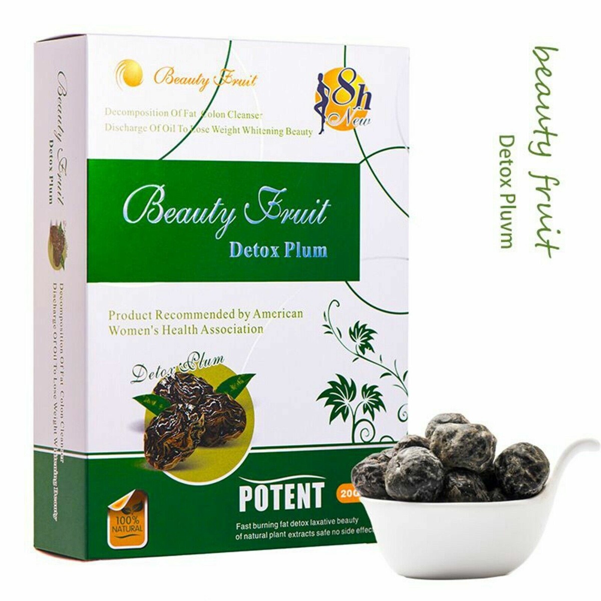 Buy 5 Boxes Beauty Fruit Detox Plum Slimming Fat Decomposition