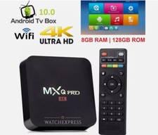 DECODER SMART Internet TV BOX ANDROID 10.0 CPU 4 Core 8GB RAM 128GB ROM 4K Ultra