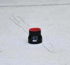 2.5" To 2" Straight Silicone Turbo Intercooler Intake Pipe Coupler Reducer Black