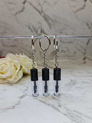 💎 Reusable Eyelash Extension Mini Mascara & Lash Wand Brush Keyring 💎 - Picture 2 of 12