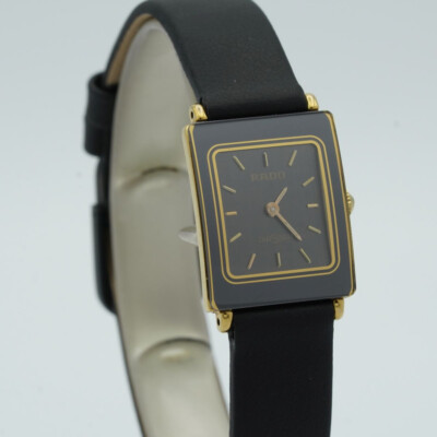 Rado DiaStar Femme Montre 17x 24MM Céramique/Doré