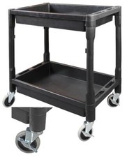 Heavy Duty Polypropylene Service Cart Trolley on Castors wheels catering salon