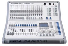 Dmx512 stage lighting controller mini pearl 1024A DJ light console /road case