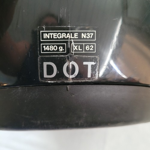 Casco de motocicleta Nolan 1992 N37 DOT XL 62 negro rojo gris - Imagen 6 de 10