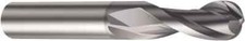 Sandvik 6259426 Carbide Ball End Mill: 0.0984" Dia, 0.2756" LOC, 3 mm Shank