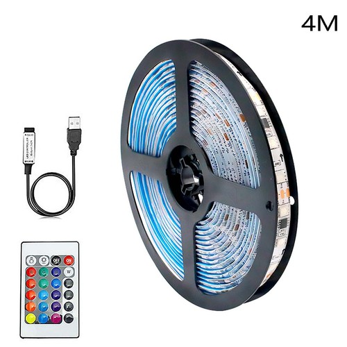 5050 LED Strip Lights 1m-5m 5V RGB Fariy Lights USB Christmas Light IP65 +Remote - Picture 17 of 19