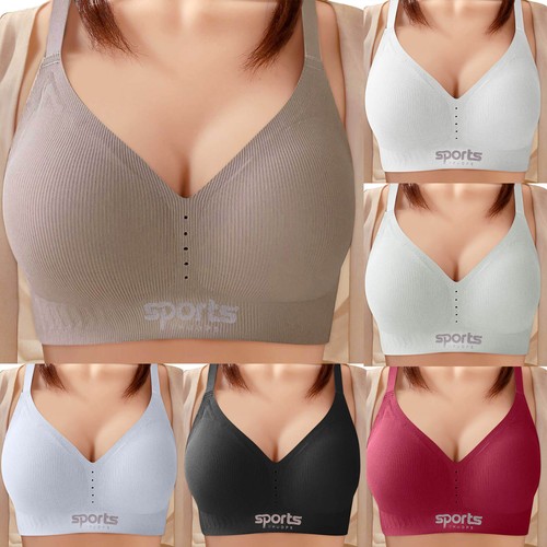 Women's Large Size Comfortable Breathable Breast Collection Underwear Smooth Bra