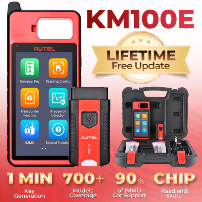 2026 Autel Scanner MaxiIM KM100E Key Fob Programming Tool Programmer Immobilizer