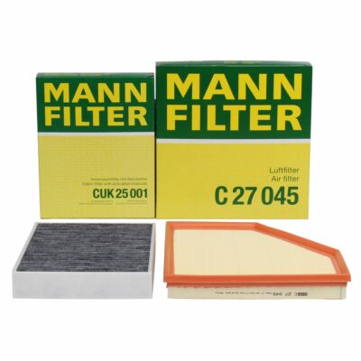 MANN Innenraum + Luftfilter für BMW F20 F21 F22 F23 3er F30-34 F32-36 B48 B58