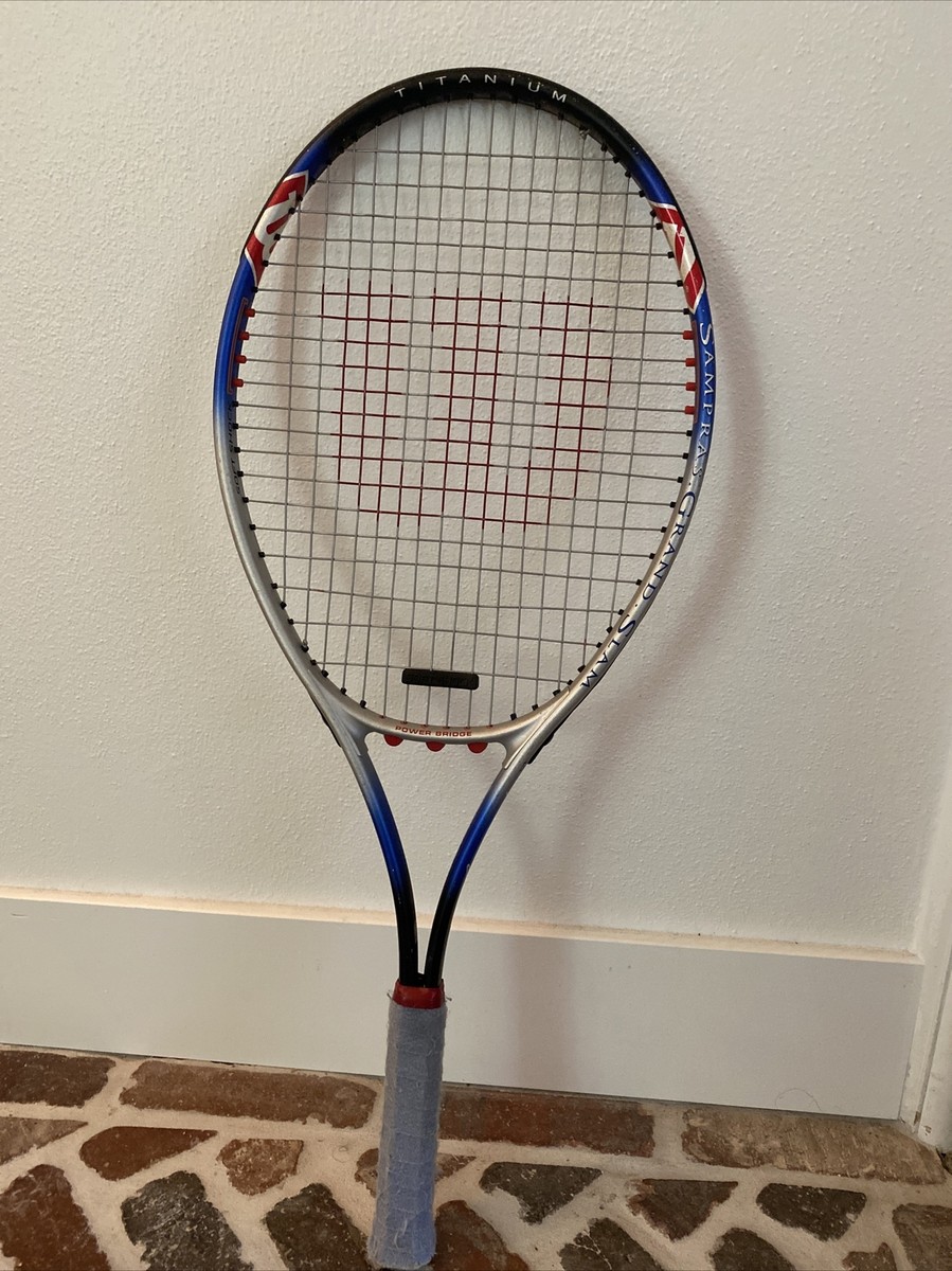 Wilson Racquet Pete Sampras Grand Slam Titanium Soft Shock 4