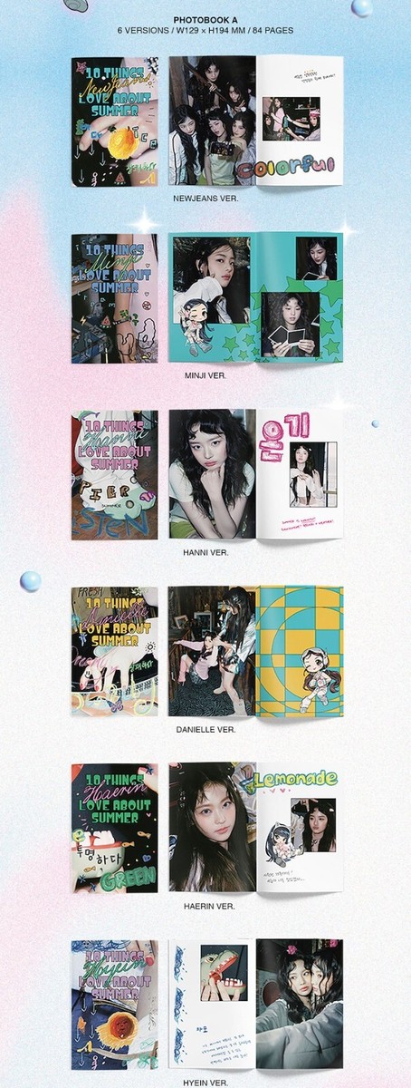 NewJeans Get Up 2nd EP Album Bunny Beach Bag Ver | eBay