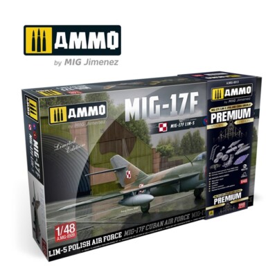 Ammo MIG A.MIG-8513 - 1/48 - MiG-17F/LIM-5 Poland-Cuba-Angola Premium Edition