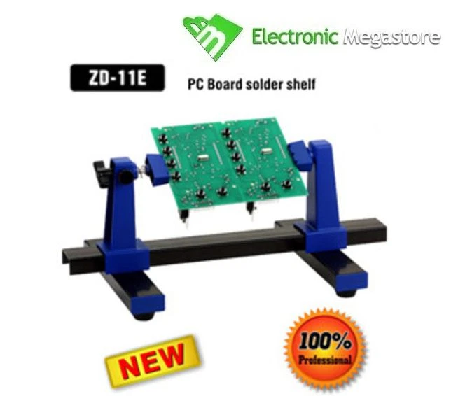 Supporto Terza Mano Con Lente Dingrandimento Luce A Due Led E Supporto Saldator 89815271 - Foto 11