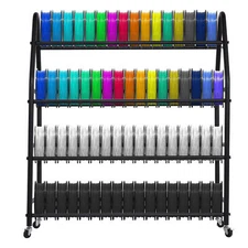 3D Printer Filament Storage Rack, Heavy Duty Storage Shelves for 100 Printing