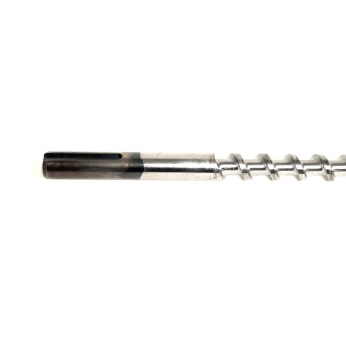 Davis Standard 3/4" Extruder Feedscrew 25-3/4" Long, 21" Screw, 4mm Thread Width - Picture 3 of 5