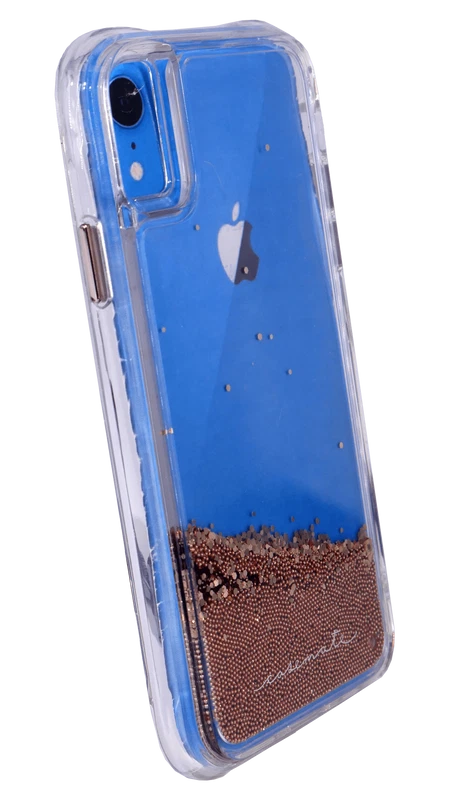 Funda Case-Mate Waterfall Series para Apple iPhone Xr - Dorada Foto 4 de 4