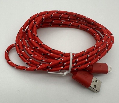 Fabric Braided USB Data Cable charger FOR iphones - Picture 3 of 10