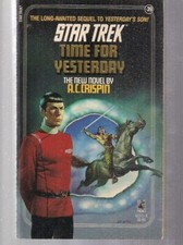 Star Trek 39 Time For Yesterday 60371 Pocket 1988 1st A C Crispin Cvr Boris