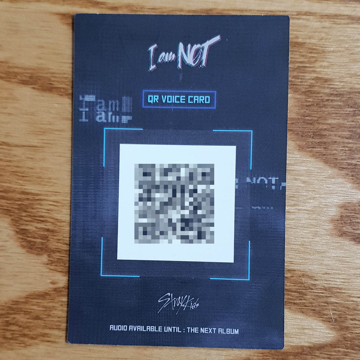 タレントカード Stray Kids Hyunjin Unit Set I am Not Seungmin Hyunjin Changbin Unit Photocard Stray Kids 1st Mini